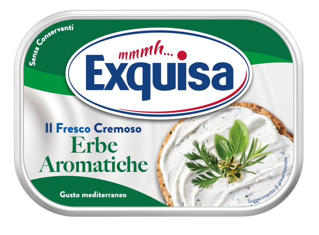 formaggio alle erbe senza ogm Exquisa Erbe Aromatiche