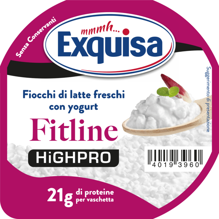 fiocchi di latte proteici con yogurt Exquisa Fitline