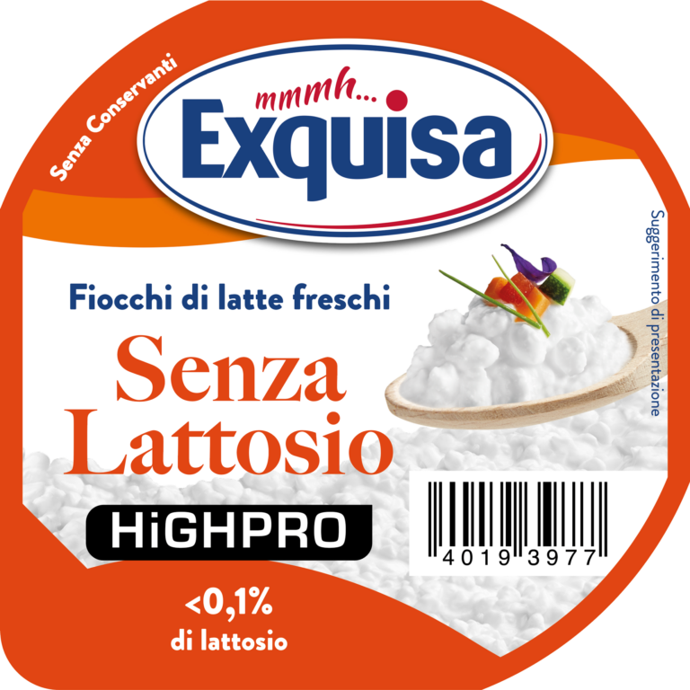 fiocchi di latte proteici senza lattosio Exquisa Fitline