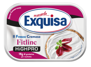 formaggio fresco proteico Fresco Cremoso Fitline Highpro Exquisa