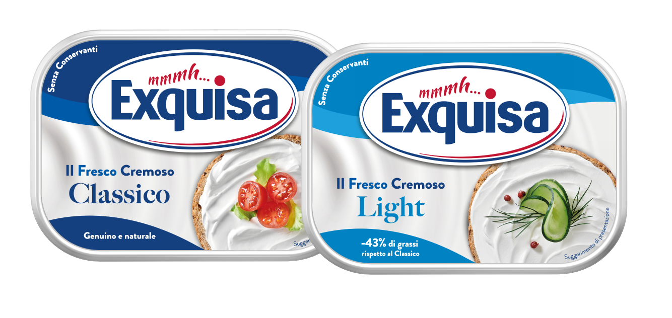 Il Fresco Cremoso Classico e Il Fresco Cremoso Light Exquisa